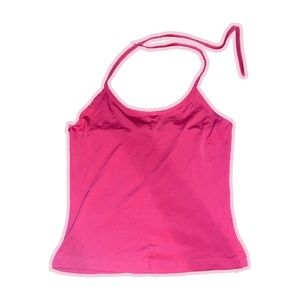 FRESHJIVE Pink Halter Top